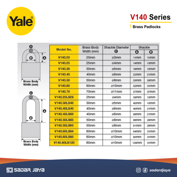 Yale V140.40 LS 40