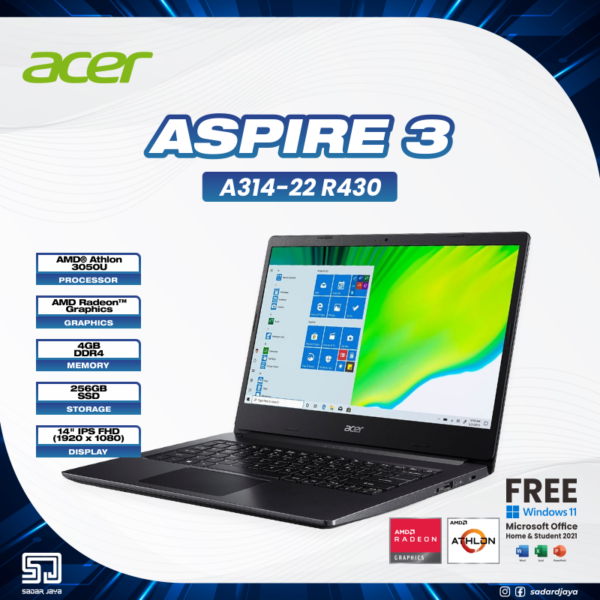 Acer Aspire 3 Slim A314-22-A5UW