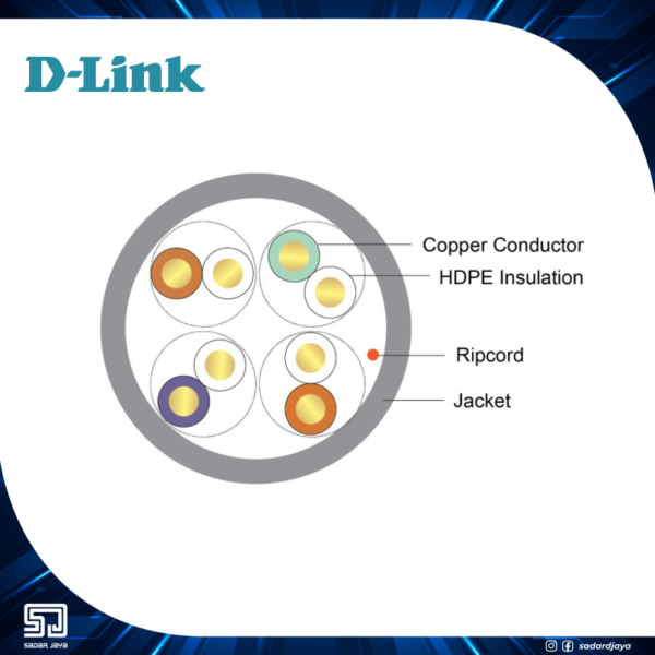 D-Link Kabel UTP CAT 5