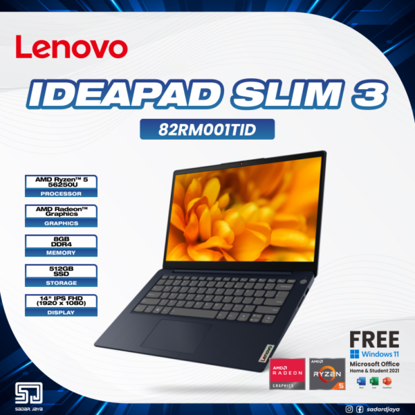 Notebook Lenovo IdeaPad 3 14ABA7 82RM001TID