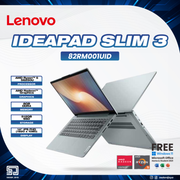 Notebook Lenovo IdeaPad 3 14ABA7 82RM001UID