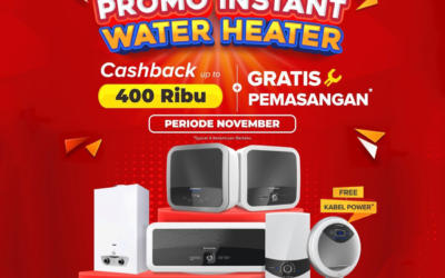 Promo Instant Water Heater Ariston & Gratis Pemasangan