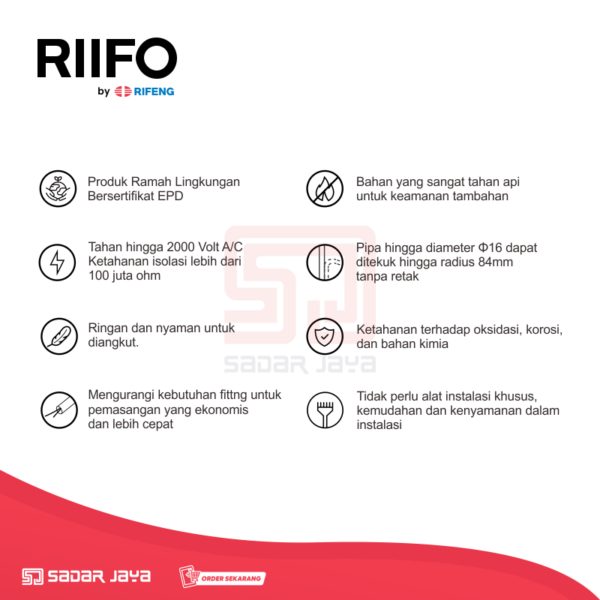 RIIFO Long Radius Elbow Large Radius Elbow PVC Conduit