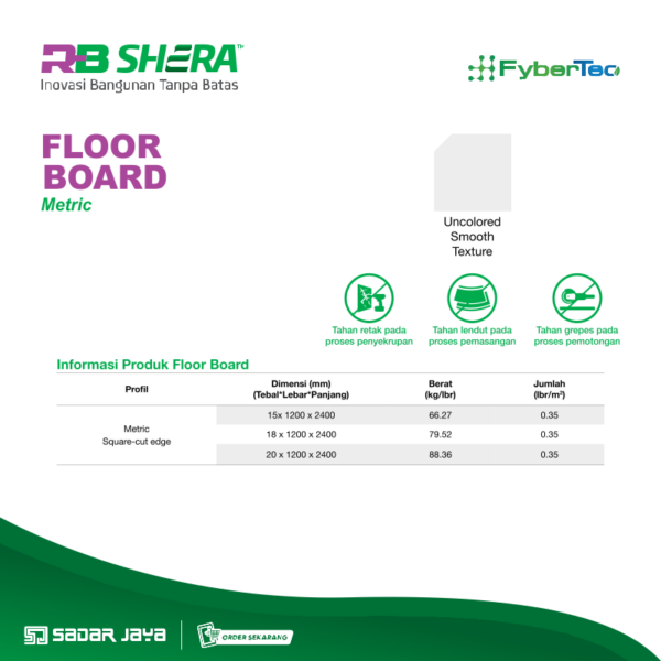 RB SHERA Floor Board