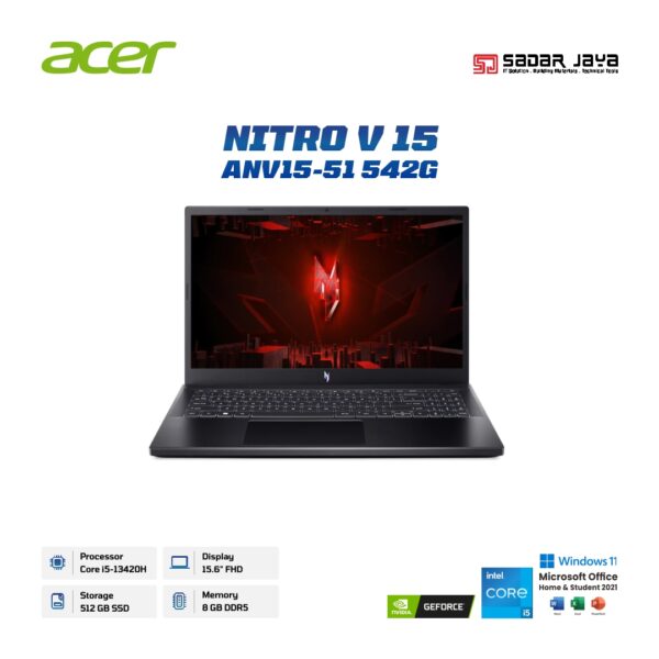 Acer Nitro V15 ANV15 51 542G
