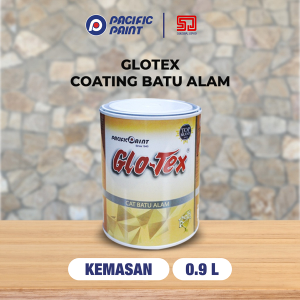 Glotex Coating Batu Alam - Cat Permukaan Batu Alam - Gambar 2